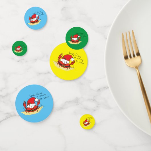 Niedliche Krabbe Weihnachten Weihnachtsfeiertag We Konfetti (Gruppe)