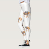 Niedliche Krabbe zeichnend Leggings (Links)