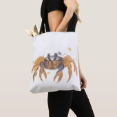 Niedliche Krabbe zeichnend Tasche (Von Nahem)