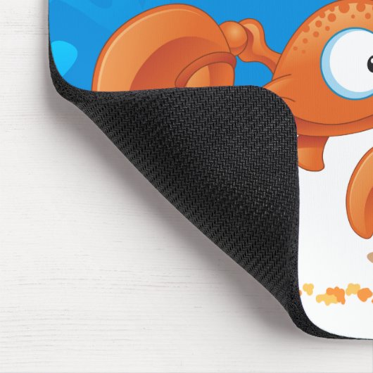 Niedliche Krabbenmousepad Mousepad (Ecke)