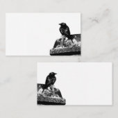 Niedliche Krähen-Geschäfts-Karte Visitenkarte (Vorne/Hinten)