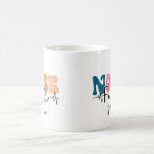 Niedliche Krankenpflege-Schüler Future Nurse Gesch Kaffeetasse (Mittel)