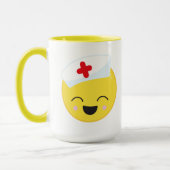 niedliche Krankenpflege Tasse (Links)
