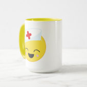 niedliche Krankenpflege Tasse (Vorderseite Links)