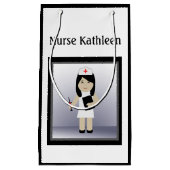 Niedliche Krankenschwester 2 kleine Geschenktasche Geschenktüte (Vorderseite)