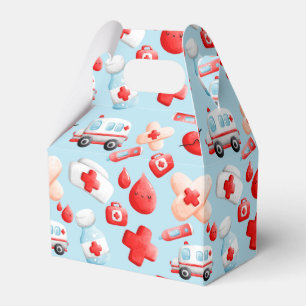 Niedliche Krankenschwester, Arzt, Medizin, Gesundh Geschenkschachtel