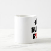 Niedliche Krankenschwester-Felsen-Tasse Kaffeetasse (Mittel)