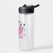 Niedliche Krankenschwester Leopard-Printwerbung Trinkflasche (Links)