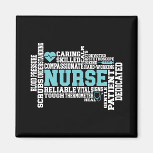 Niedliche Krankenschwester RN LVN Krankenpflege Sc Magnet