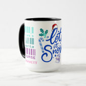 Niedliche Krankenschwester Weihnachtsgeschenk Indi Tasse (Vorderseite Links)