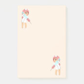 Niedliche Krankenschwestern Post-it Klebezettel (Vorderseite)