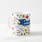 Niedliche Krankenversicherung Kaffeetasse (Vorderseite Links)