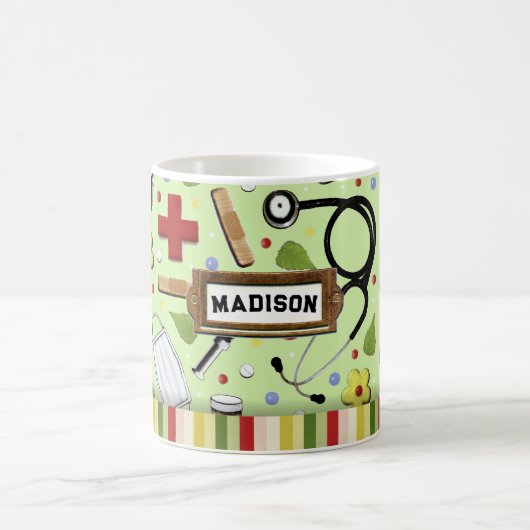 Niedliche Krankenversicherung Kaffeetasse (Mittel)