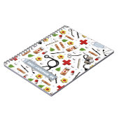 Niedliche Krankenversicherung Notizblock (Linke Seite)