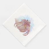 Niedliche Kräuterskizze Serviette (Ecke)