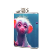 Niedliche Kreatur Flachmann (Links)