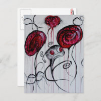 Niedliche Kreatur Goth Fantasy Sad Monster Kunst