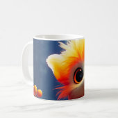 Niedliche Kreatur Kaffeetasse (Vorderseite Links)