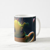 Niedliche Kreatur Kaffeetasse (VorderseiteRechts)