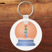 Niedliche Kreaturen Schneeglocke Schlüsselanhänger (Vorderseite)