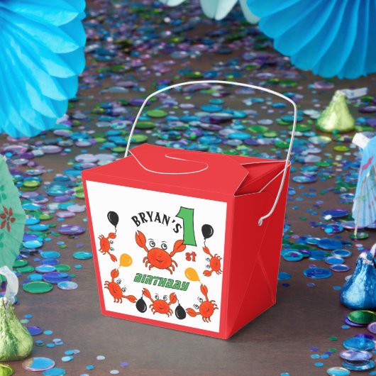 Niedliche Krebse Geschenkschachtel (Party)