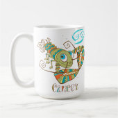 Niedliche Krebserkrankung Kaffeetasse (Links)