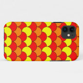 Niedliche Kreismuster Case-Mate iPhone Hülle (Rückseite (Horizontal))