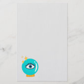 Niedliche Kristallkugel Briefpapier (Vorderseite)