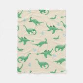 Niedliche Kryptid Loch Ness Monster Blanket Fleecedecke (Vorderseite)