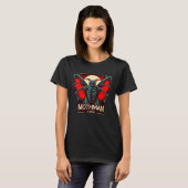 Niedliche Kryptid Mothman 2 T-Shirt (Vorne ganz)