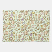 Niedliche Küche Grün Geschirrtuch (Horizontal)