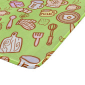 Niedliche Küche Grün Schneidebrett (Ecke)