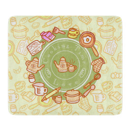 Niedliche Küche Grün Schneidebrett