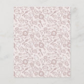 Niedliche Küche Menü Brown (Hinten)