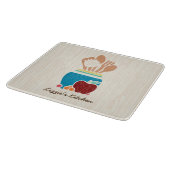 Niedliche Küche mit Namen Schneidebrett (Ecke)