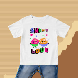 Niedliche Kuchen Baby T-shirt