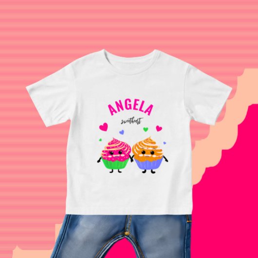 Niedliche Kuchen Baby T-shirt