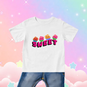 Niedliche Kuchen Baby T-shirt