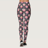 Niedliche Kuchen-Druck-Leggings Leggings (Rückseite)