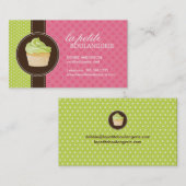 Niedliche Kuchen-Geschäfts-Karten Visitenkarte (Vorne/Hinten)