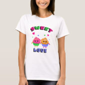 Niedliche Kuchen T-Shirt (Vorderseite)