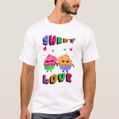 Niedliche Kuchen T-Shirt (Vorderseite)