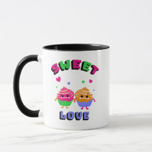 Niedliche Kuchen Tasse