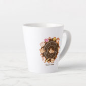 Niedliche Küchengeschirr Brown Milchtasse (Rechte Ecke)