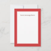 Niedliche Kuchenhändler oder Bäcker Vielen Dank Dankeskarte (Rückseite)