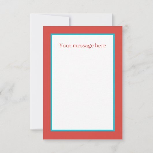 Niedliche Kuchenhändler oder Bäcker Vielen Dank Dankeskarte (Rückseite)