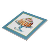 Niedliche Kuchenherstellung Zuhause Fliese (Seite)