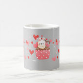 Niedliche Kuchenherzen Kaffeetasse (Mittel)