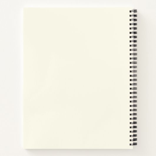 Niedliche KüchenIllustration Personalisierter Reze Notizblock (Rückseite)