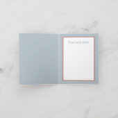 Niedliche Kuchenliebhaber fügen Text hinzu Karte (Innenseite)